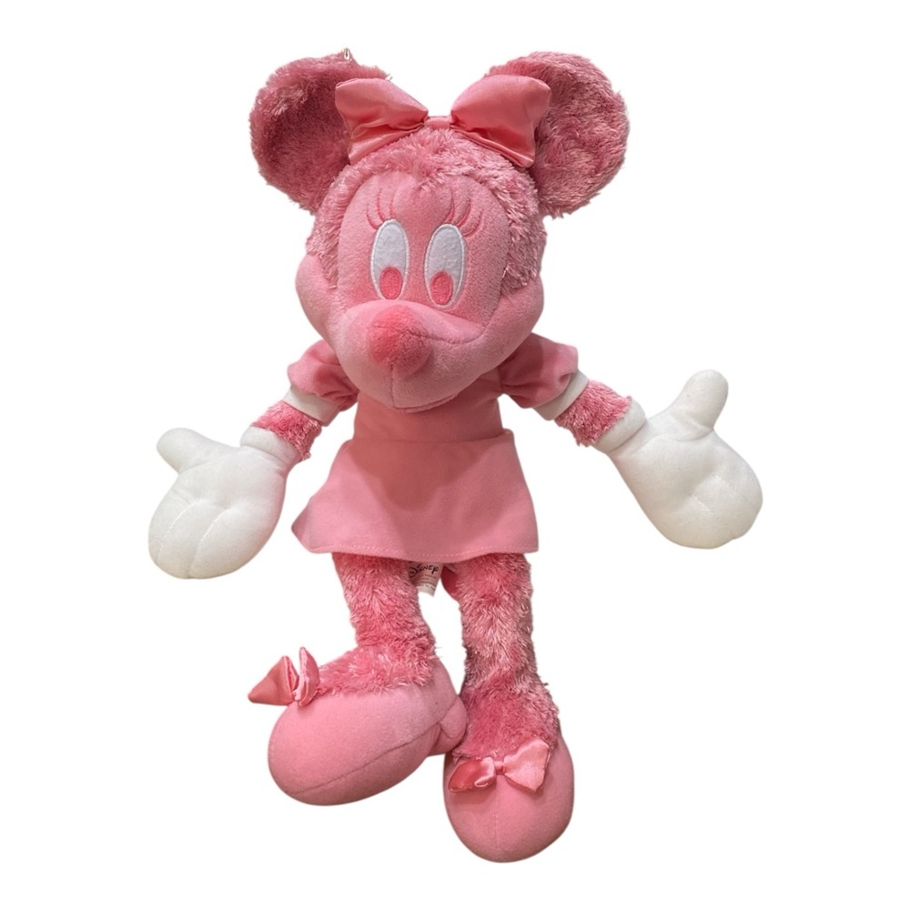 Disney Minnie Mouse Pink and White Plush Doll Toy